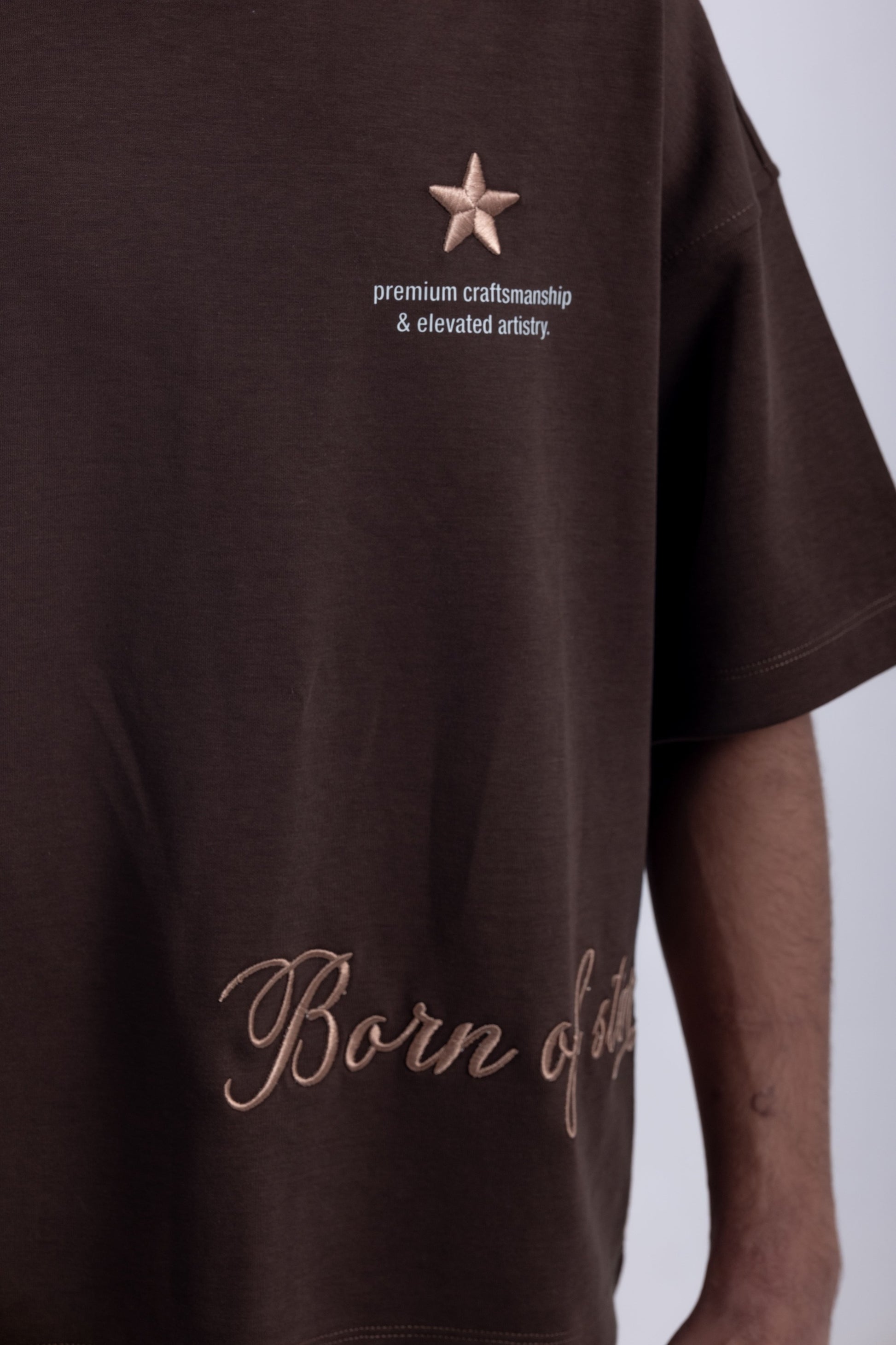 Myrrith “Heritage Script” Embroidered Tee – Unisex