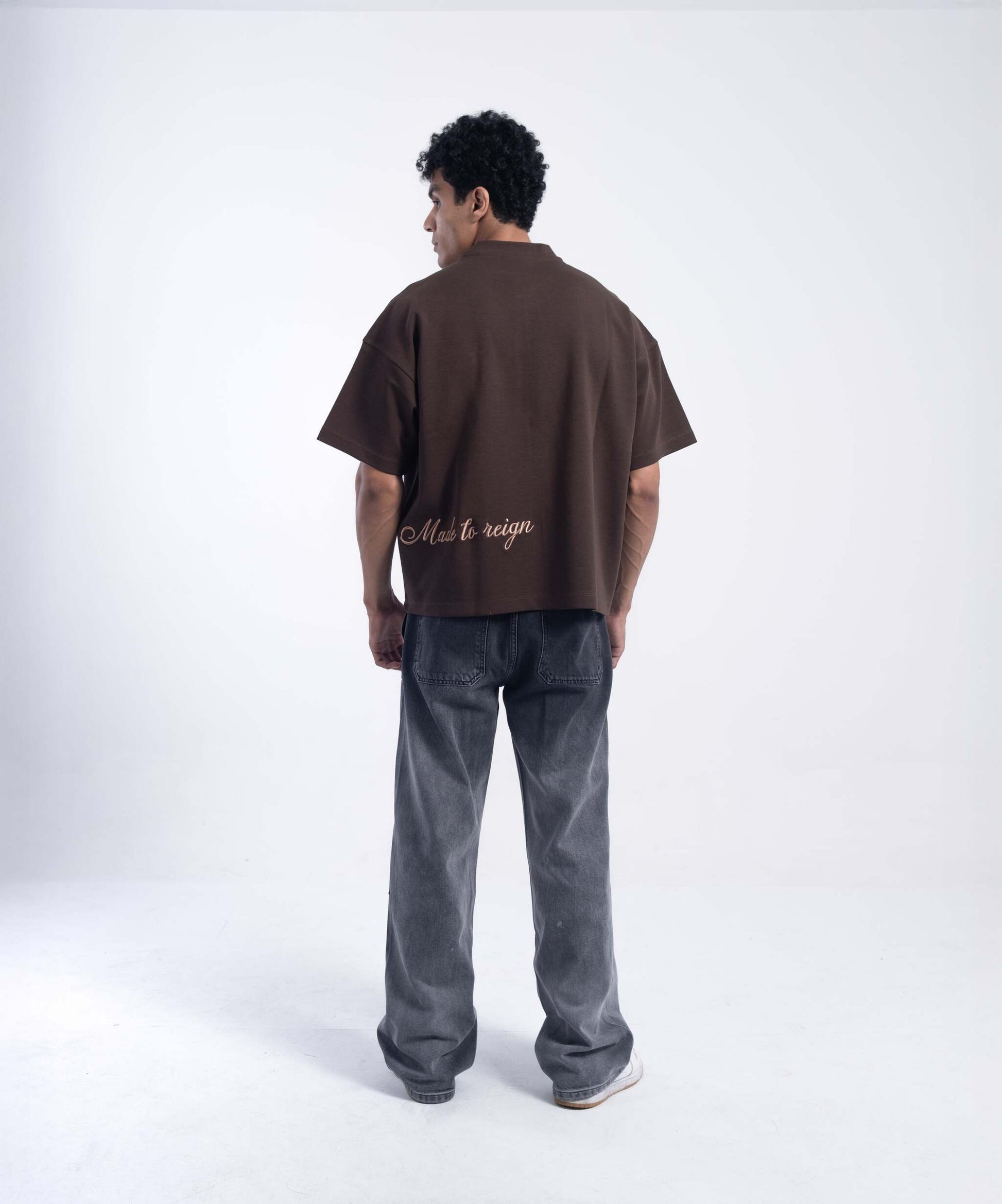 Myrrith “Heritage Script” Embroidered Tee – Unisex