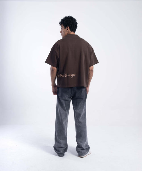 Myrrith “Heritage Script” Embroidered Tee – Unisex